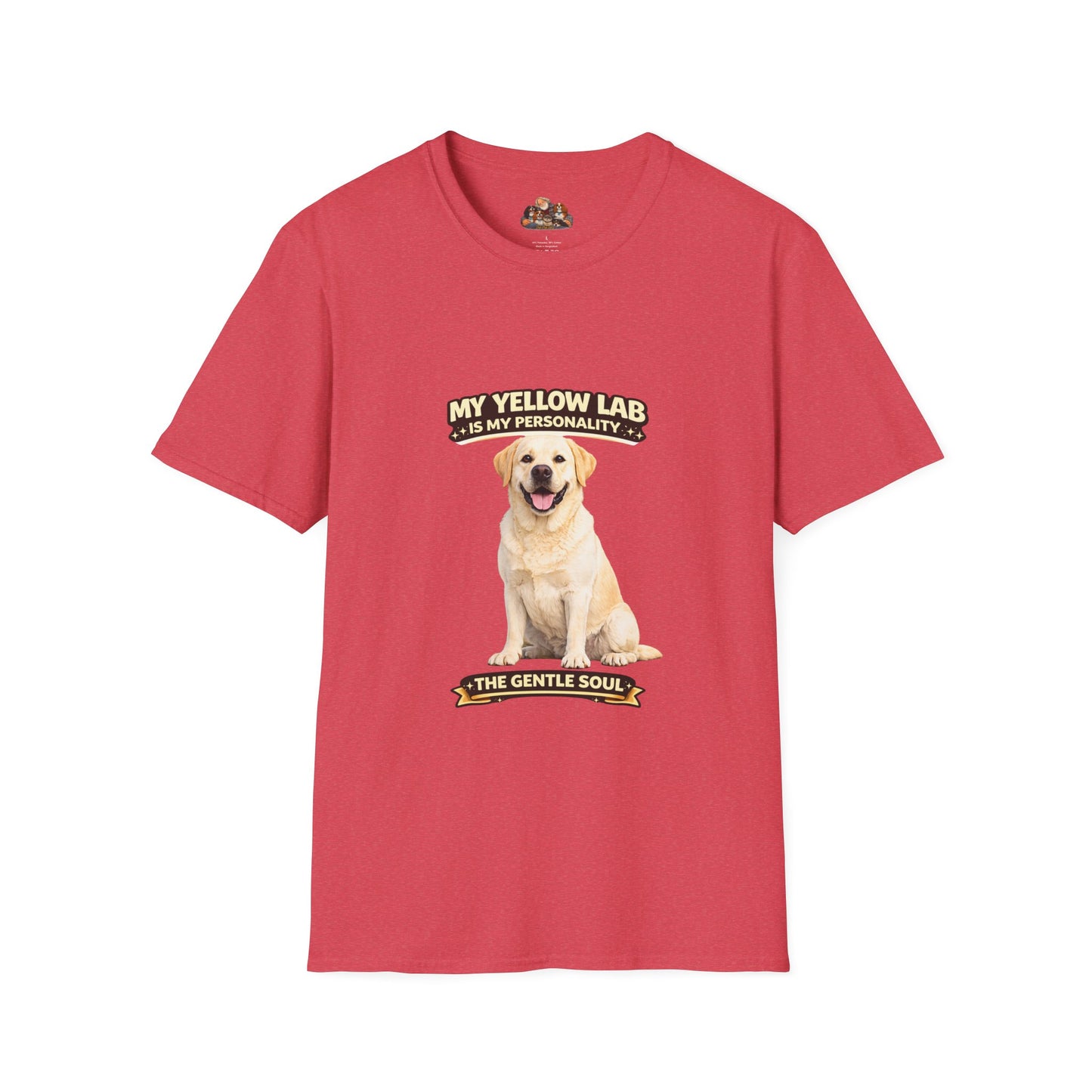 My Yellow Lab is My Personality – The Gentle Soul – Personalized Dog Breed Shirt