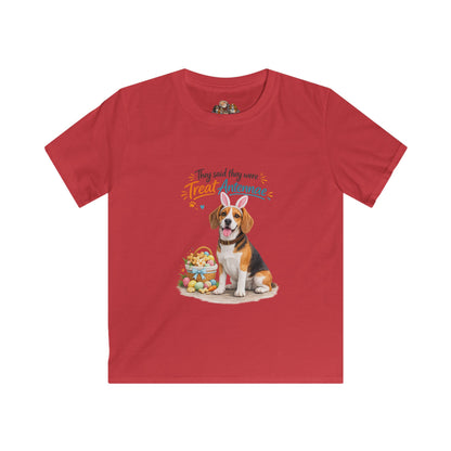 Beagle Treat Antennae™ — Youth Dog Lover Tee