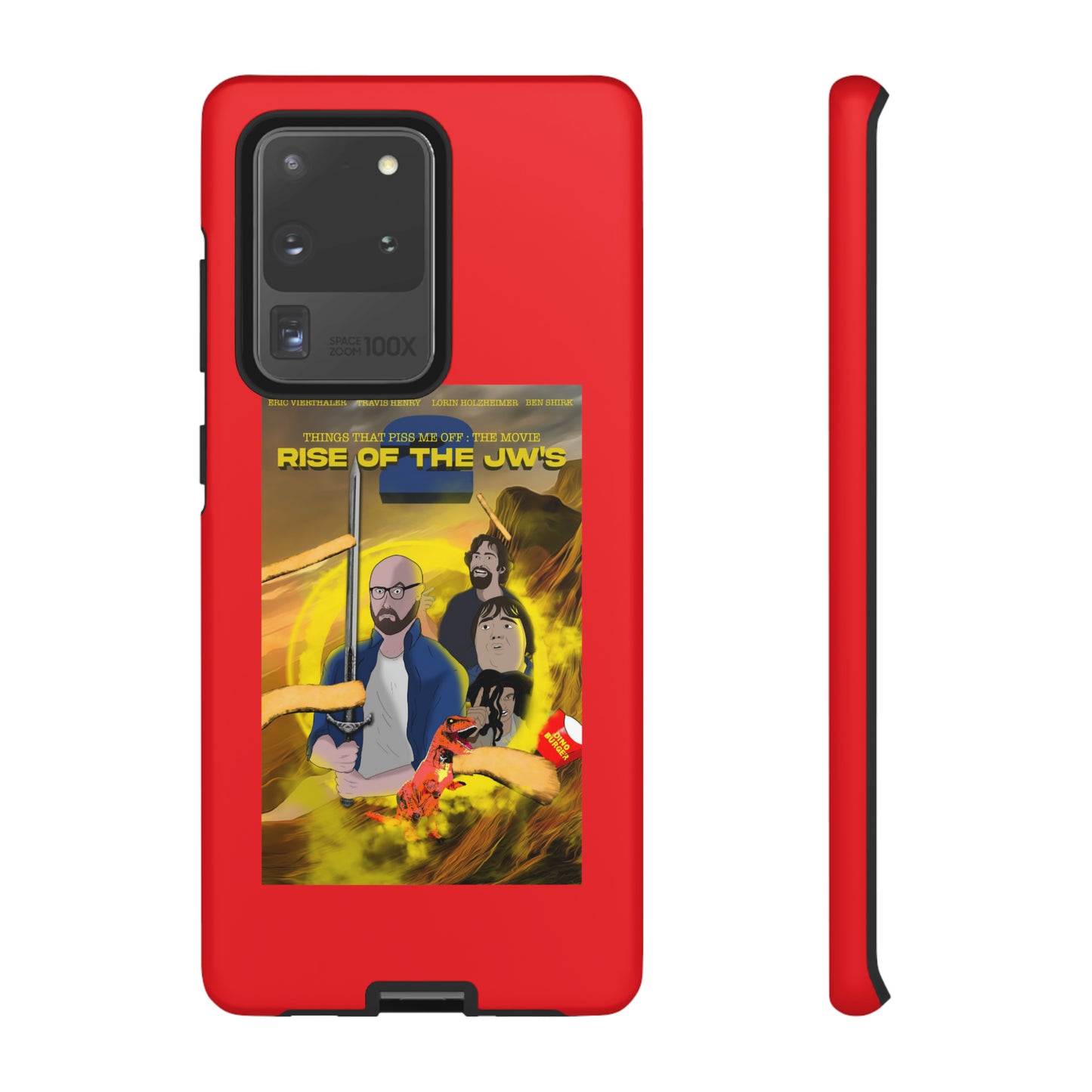 Rise Of The JW's Tough Phone Case (red)