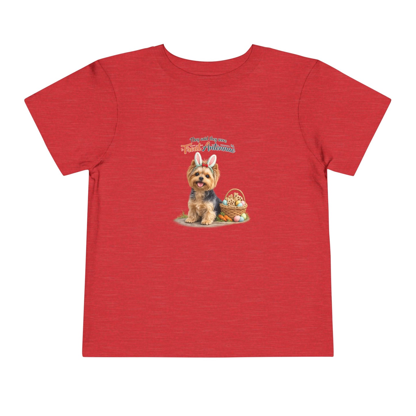 Yorkshire Terrier Treat Antennae™ -- Toddler Dog Lover Tee