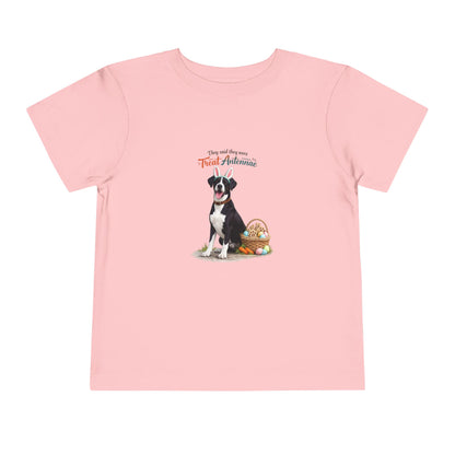 Great Dane Treat Antennae™ -- Toddler Dog Lover Tee
