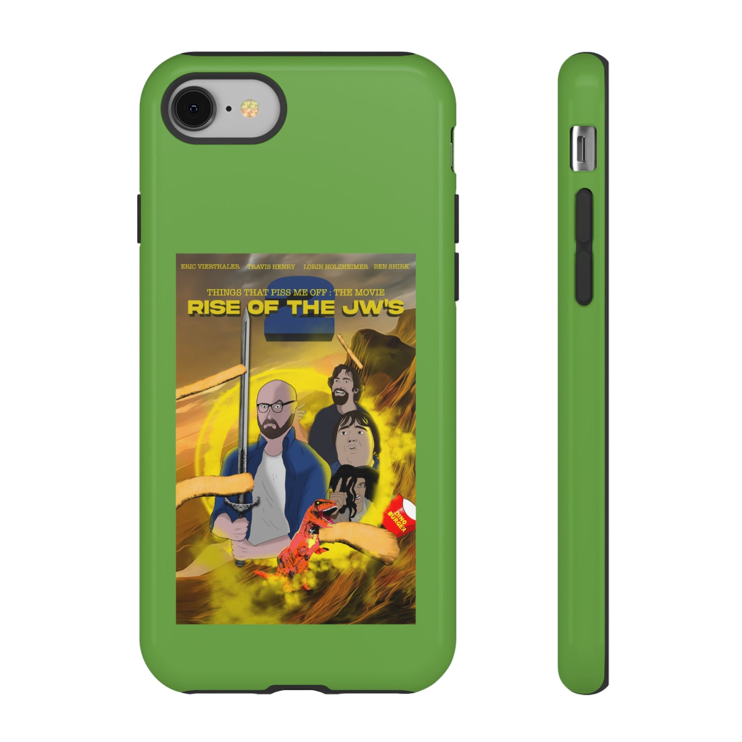 Rise Of The JW's Tough Phone Case (green)