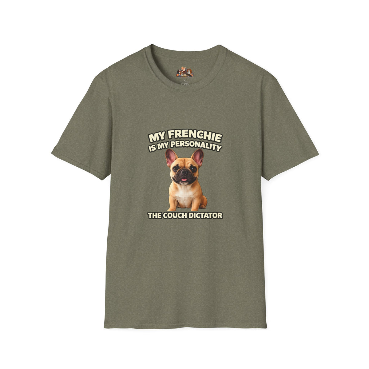 My Frenchie Is My Personality – Royal Energy – Personalized Dog Breed Tee
