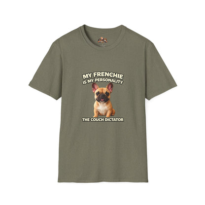 My Frenchie Is My Personality – Royal Energy – Personalized Dog Breed Tee