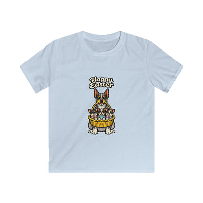 Great Dane Happy Easter — Youth Dog Lover Tee