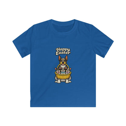 Great Dane Happy Easter — Youth Dog Lover Tee