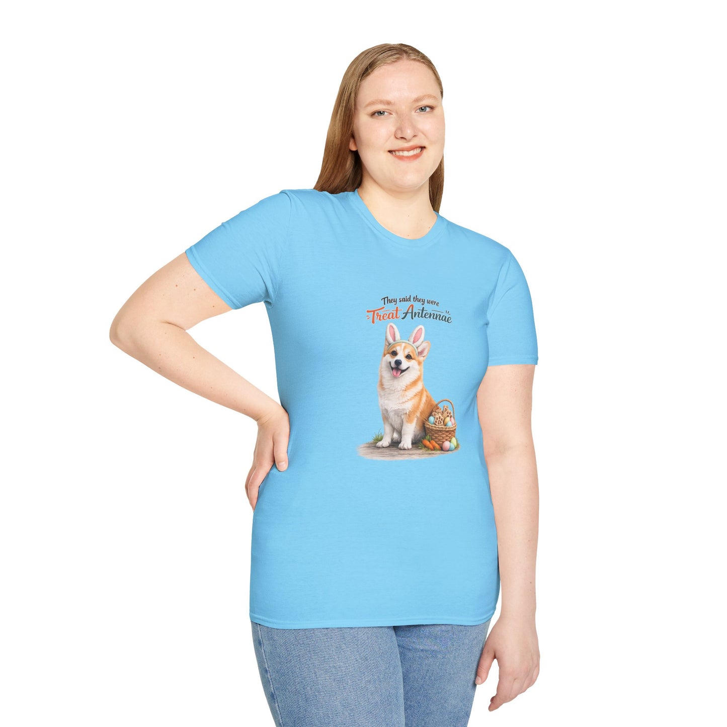 Corgi Treat Antenna™ – Easter Dog Lover Tee