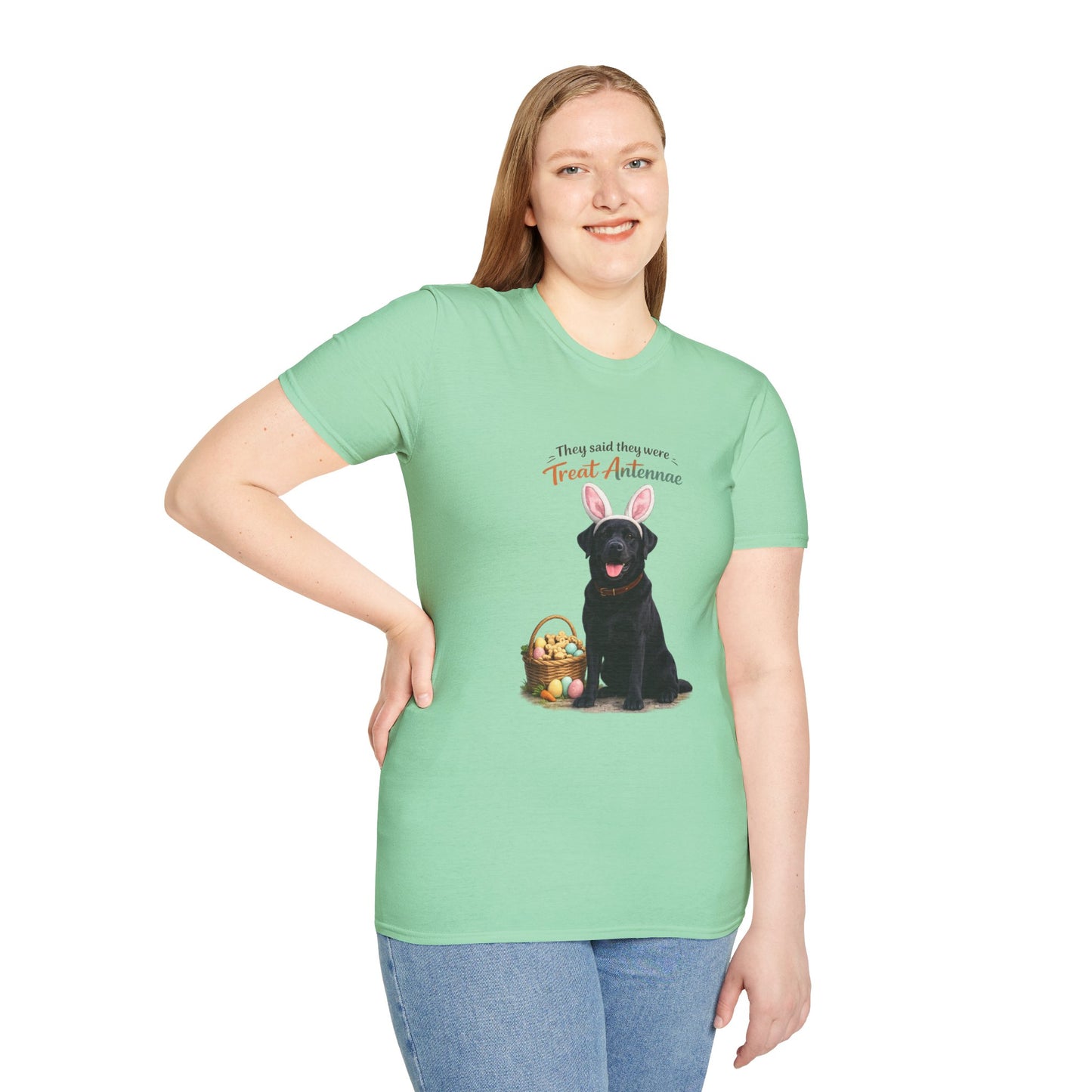 Black Lab Treat Antenna™ – Easter Black Lab Lover T-Shirt