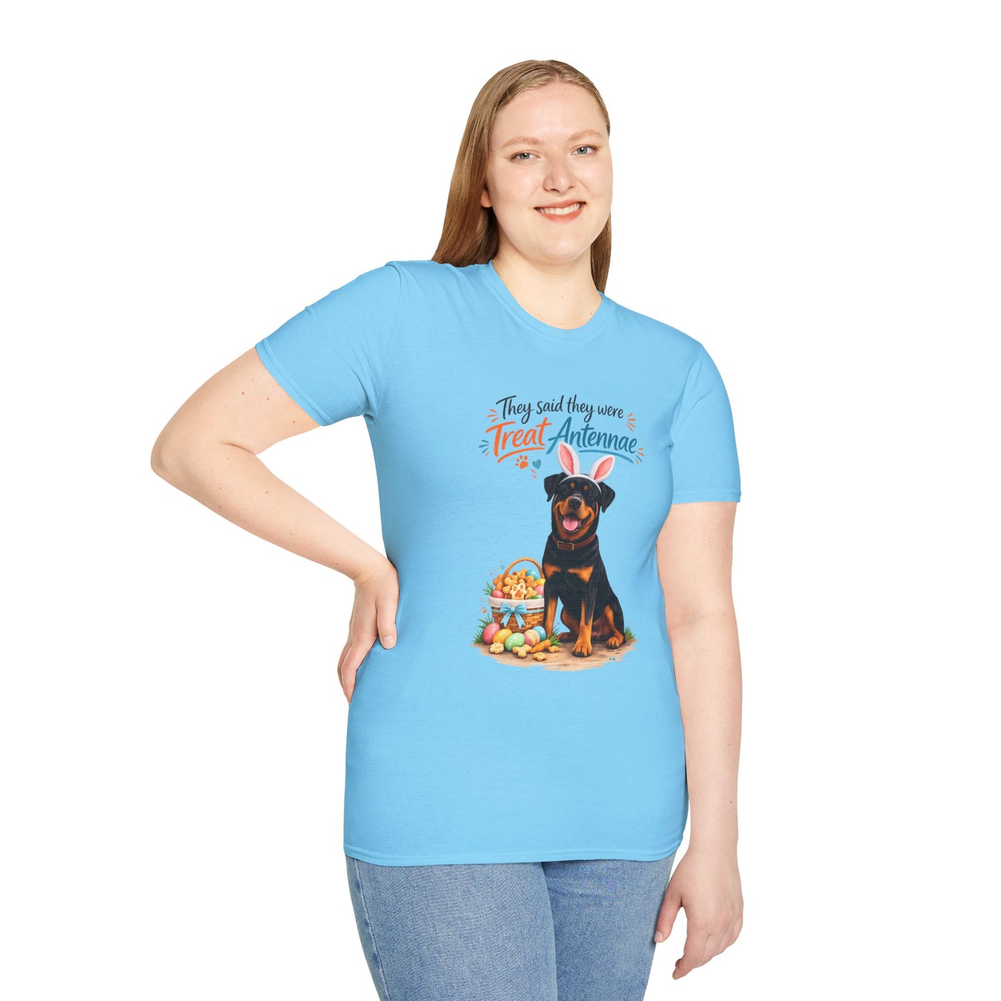 Rottweiler Treat Antennae™  – Easter Dog Lover Tee
