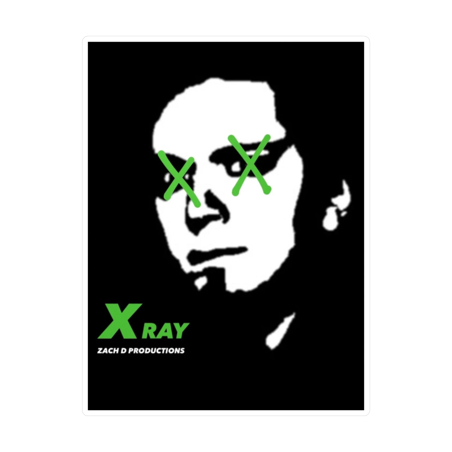 X-RAY Profile Kiss-Cut Vinyl Decals