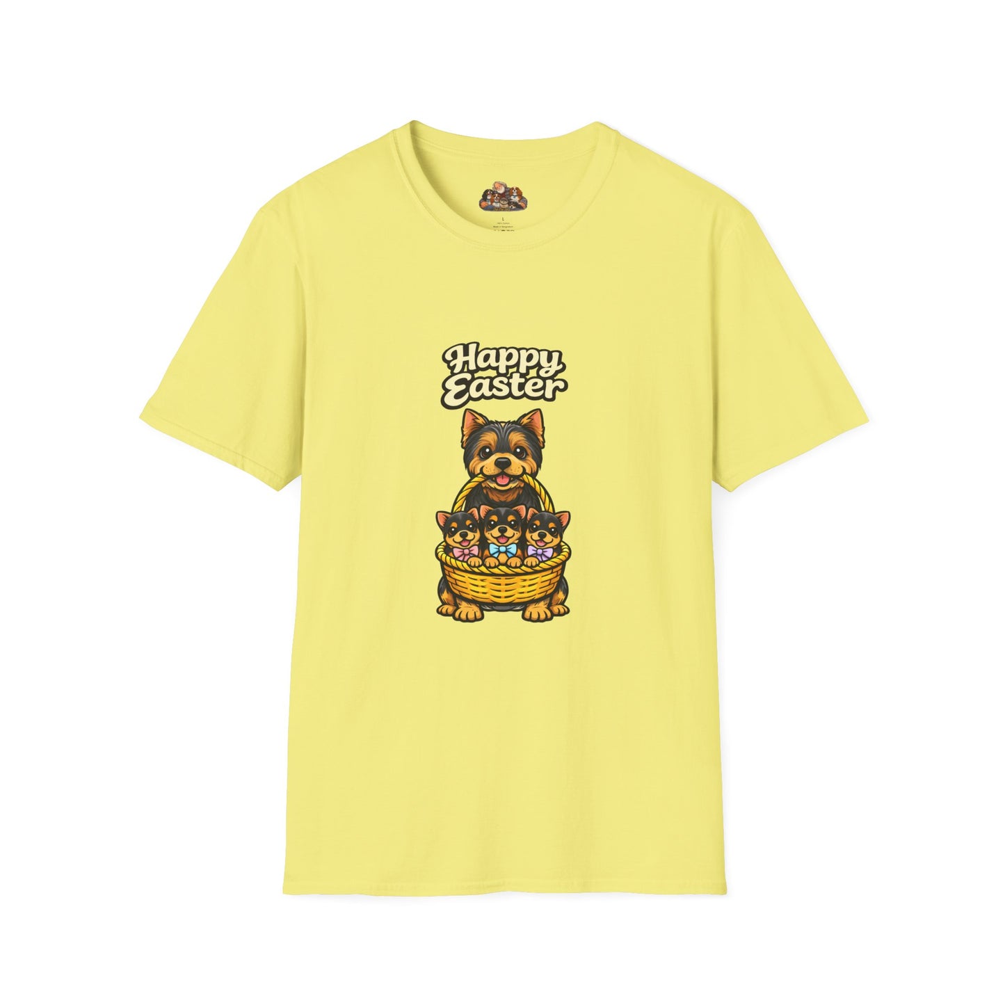 Yorkshire Terrier Family "Happy Easter"