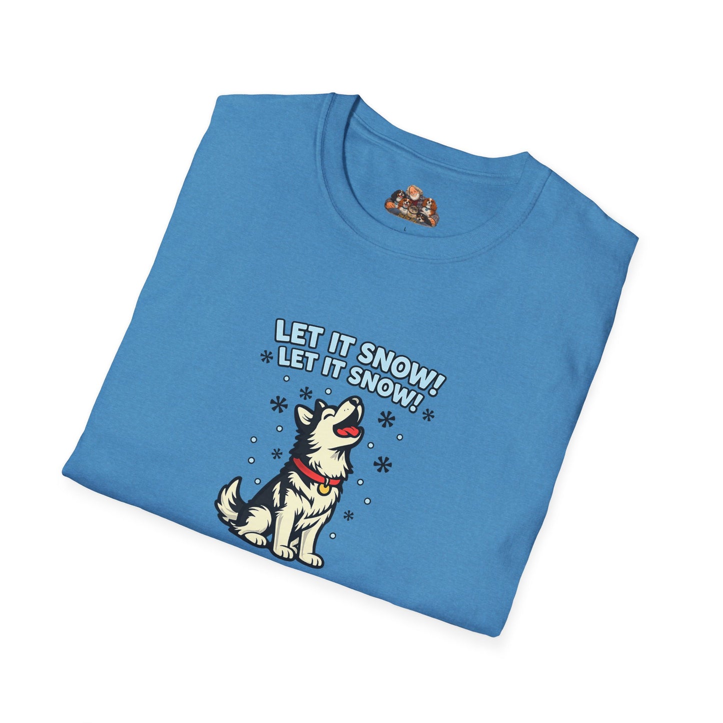 Let It Snow! Let It Snow!  —  Soft-Color Minimalist Family Collection For Adult Dog Lovers