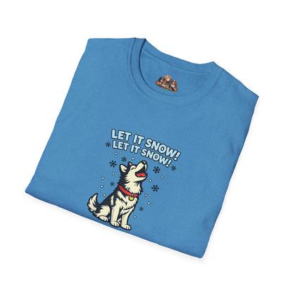 Let It Snow! Let It Snow!  —  Soft-Color Minimalist Family Collection For Adult Dog Lovers