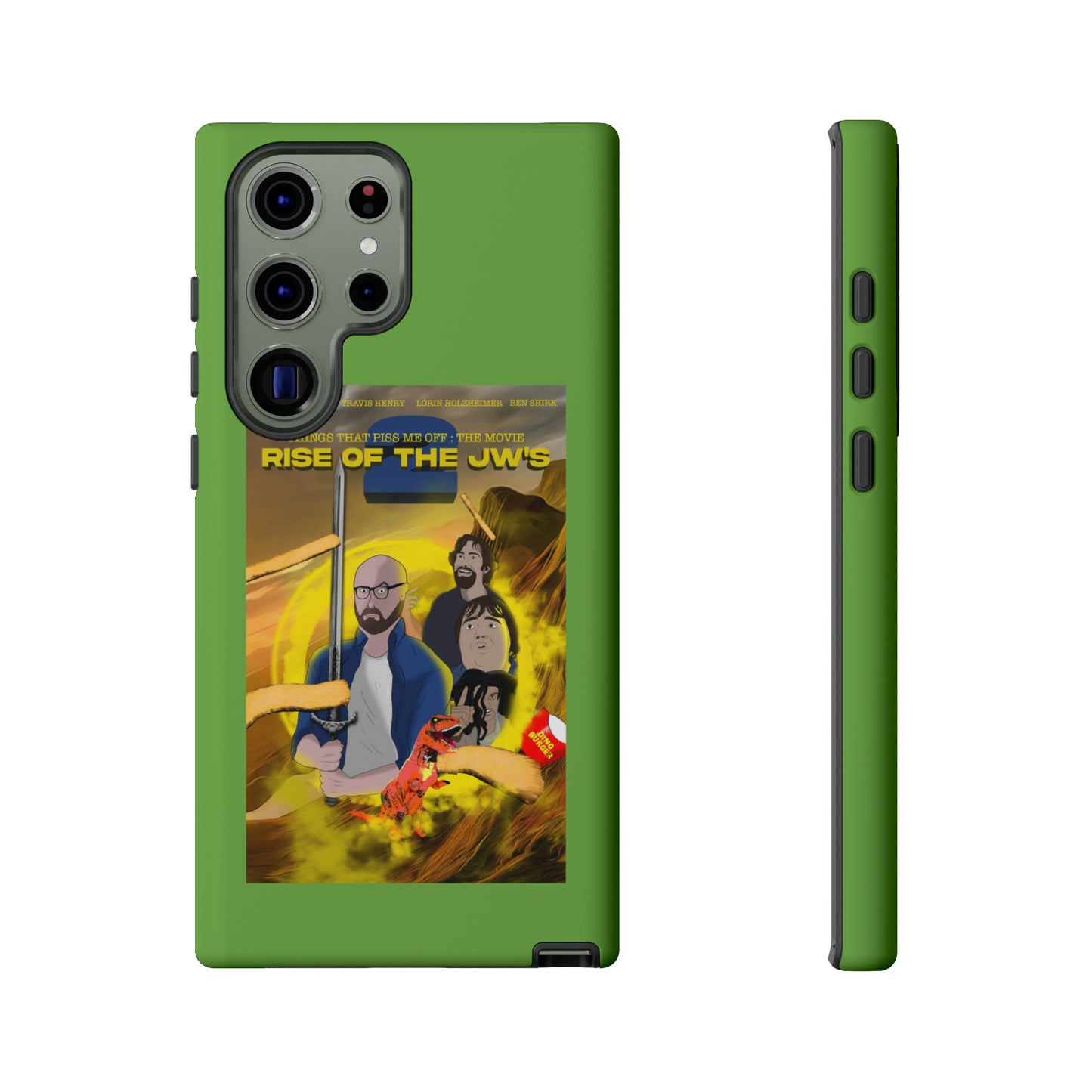 Rise Of The JW's Tough Phone Case (green)