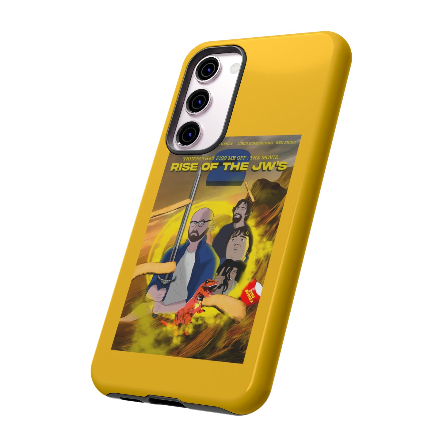 Rise Of The JW's Tough Phone  Case yellow)