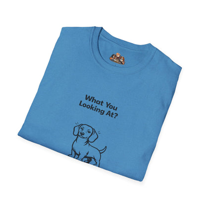 What You Looking At?  —  Black And White Minimalist Family Collection For Adult Dog Lovers