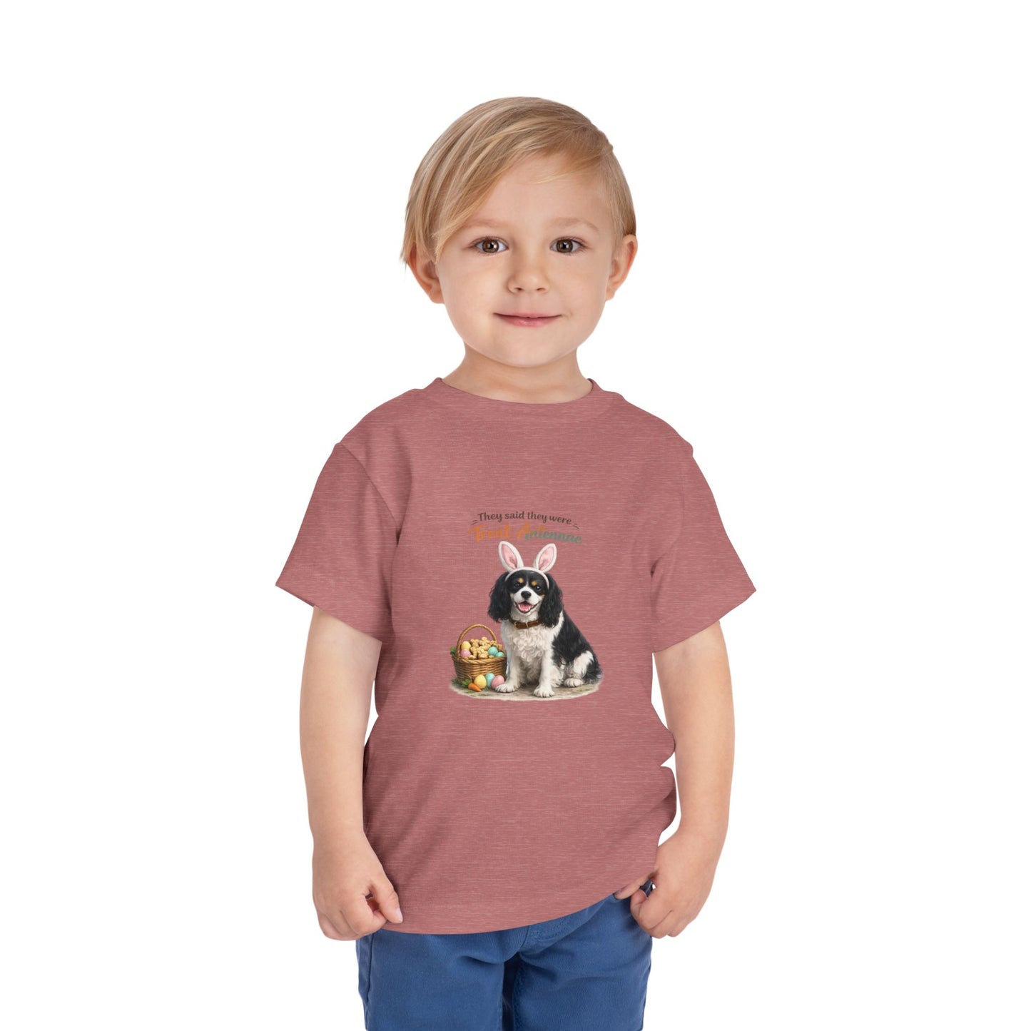 Cavalier King Charles Spaniel Treat Antennae™ -- Toddler Dog Lover Tee