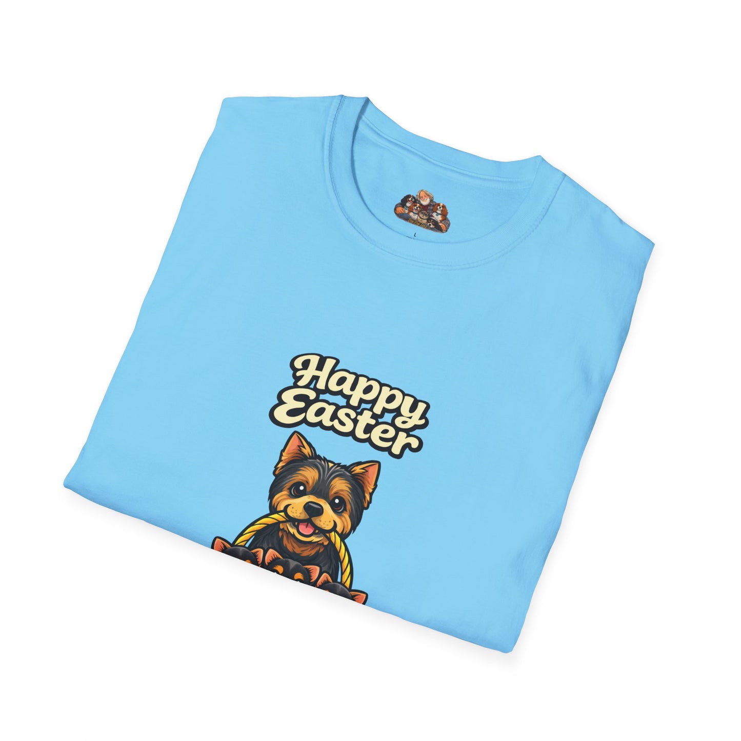 Yorkshire Terrier Family "Happy Easter"