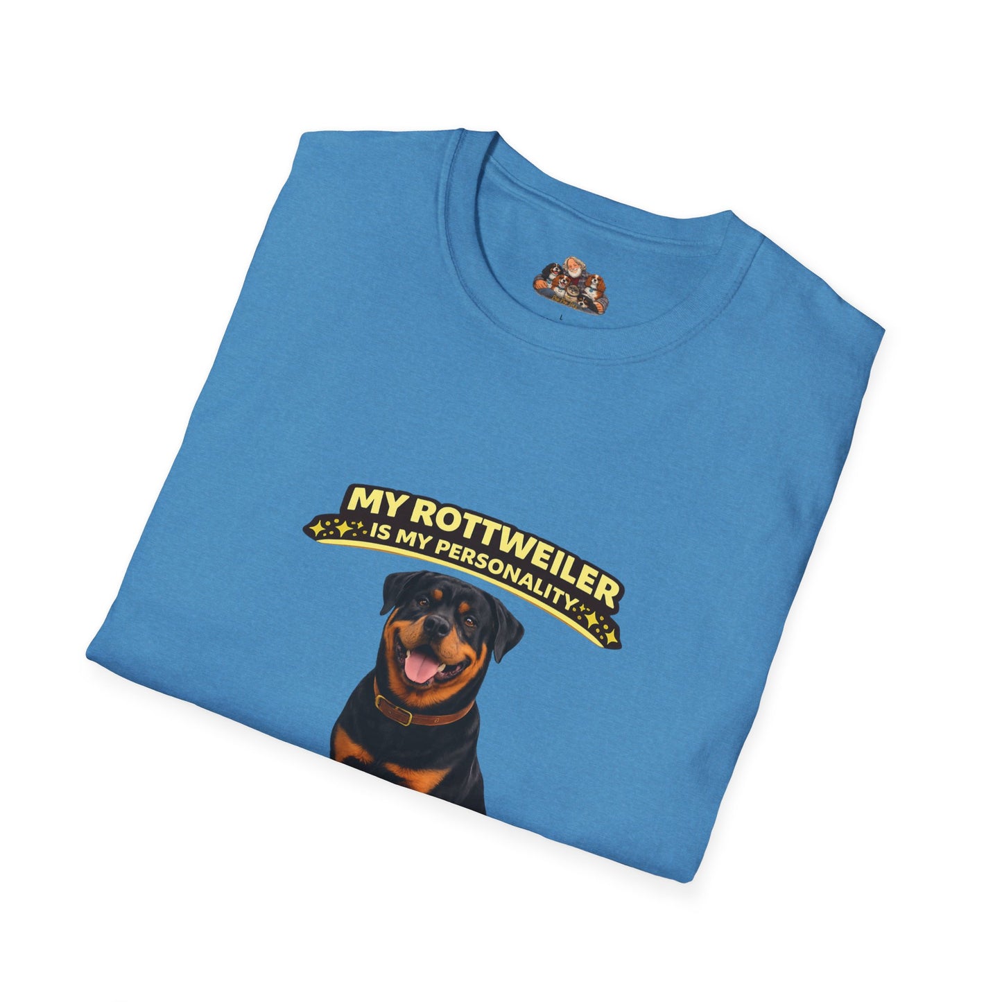 My Rottweiler Is My Personality – Guardian Energy – Personalized Dog Breed Tee