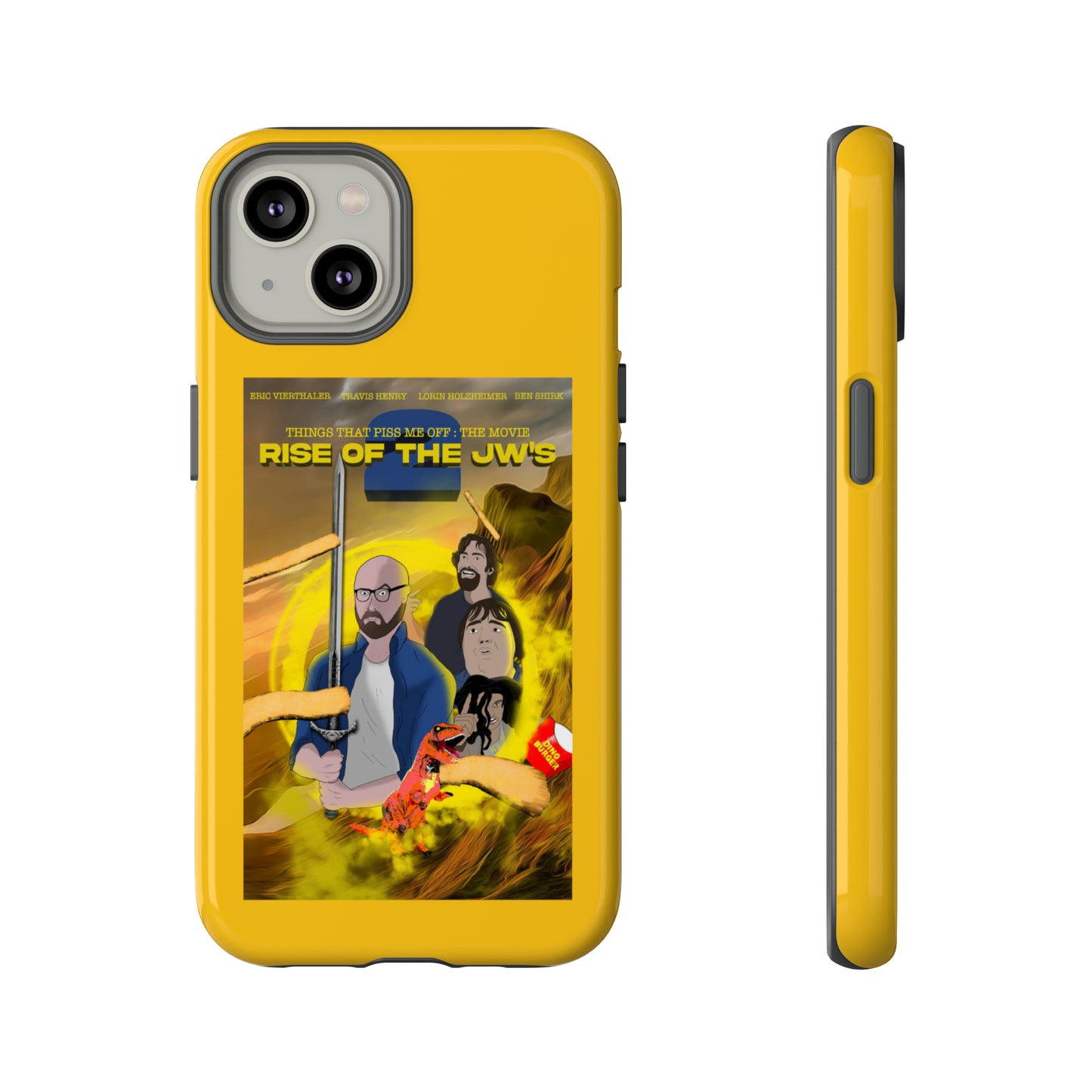 Rise Of The JW's Tough Phone  Case yellow)