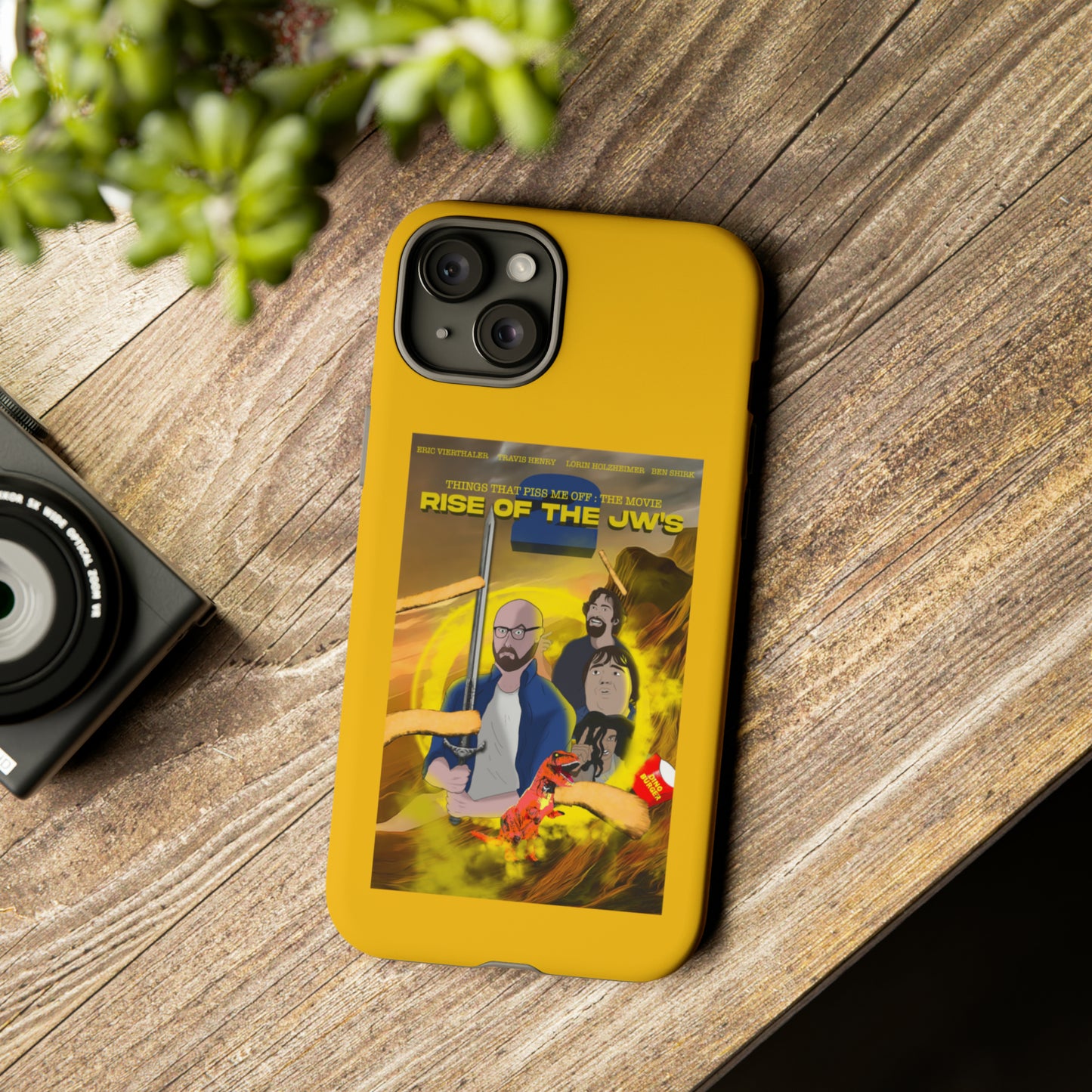 Rise Of The JW's Tough Phone  Case yellow)