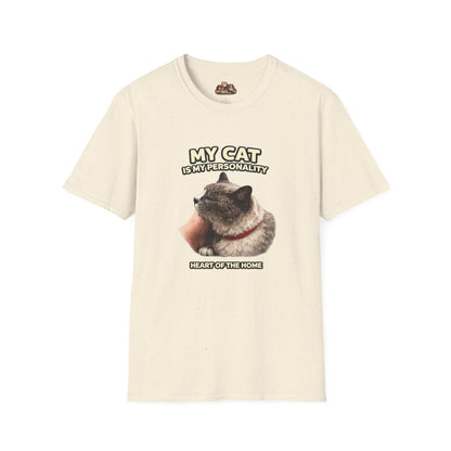 My Cat Is My Personality – "The Heart Of The Home" – Personalized Custom Cat Shirt