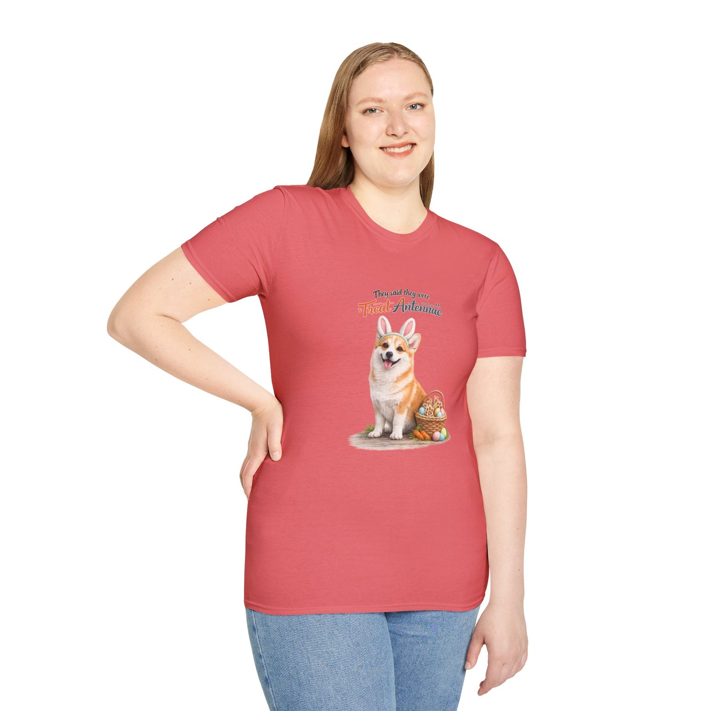 Corgi Treat Antenna™ – Easter Dog Lover Tee