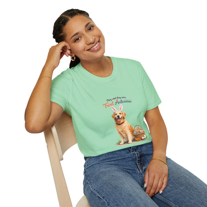 Golden Retriever Treat Antenna™ – Easter Dog Lover Tee