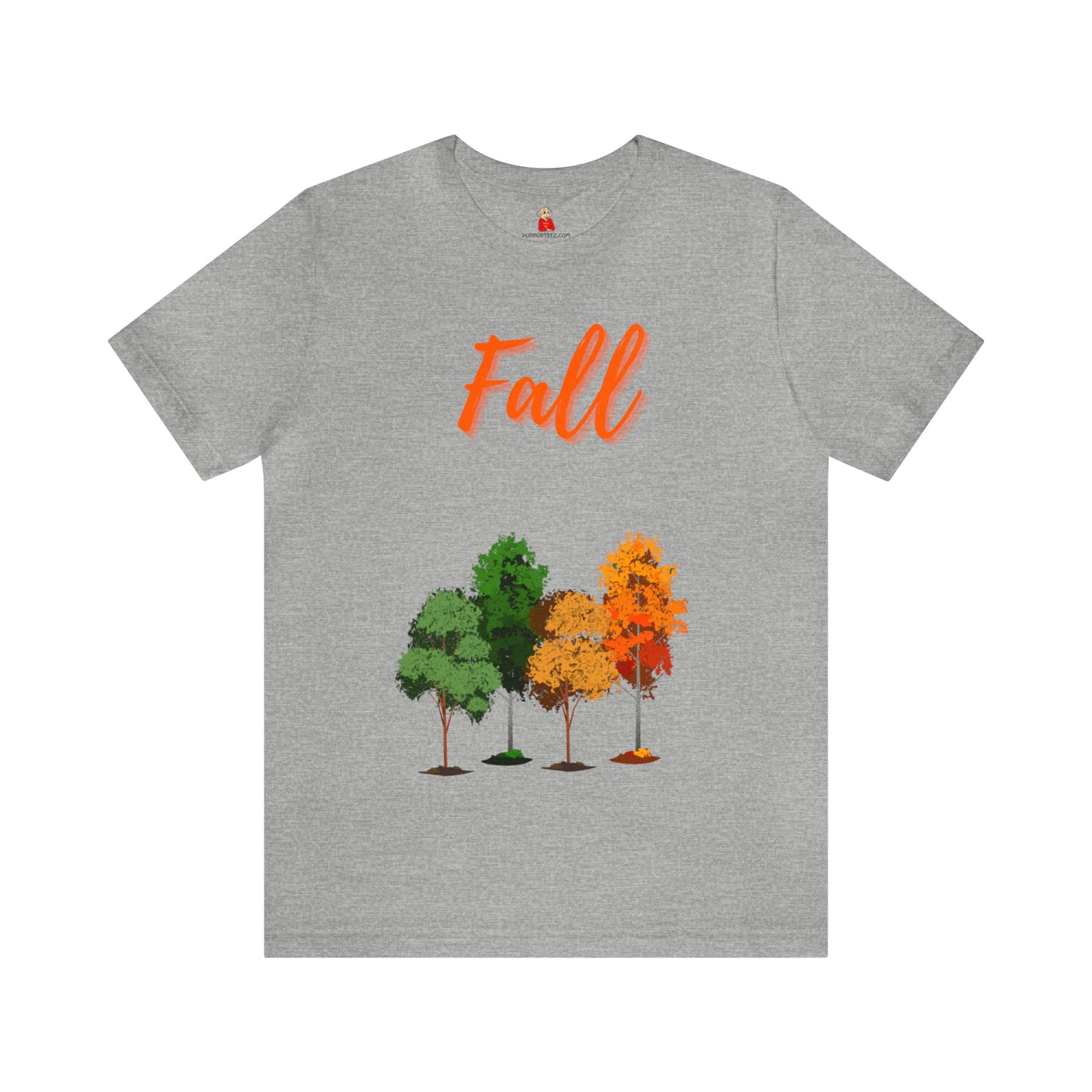 Fall Trees Unisex Jersey Short Sleeve Tee