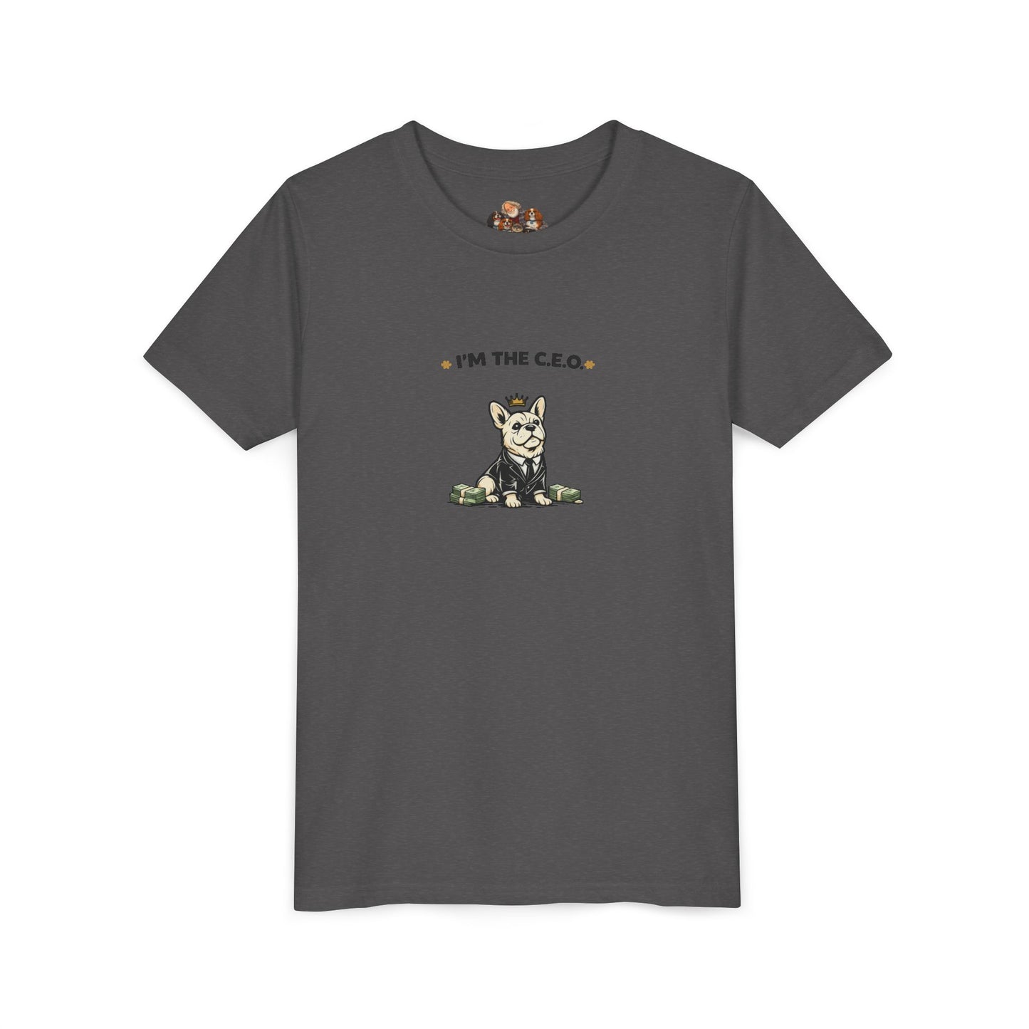 I'm The C.E.O. -- Youth Dog Lover Tee
