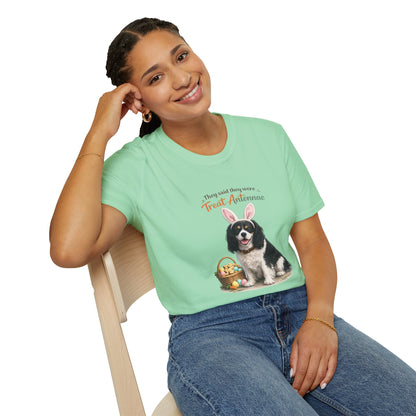 Cavalier King Charles Spaniel Treat Antennae™ – Easter Cavalier Lover T-Shirt