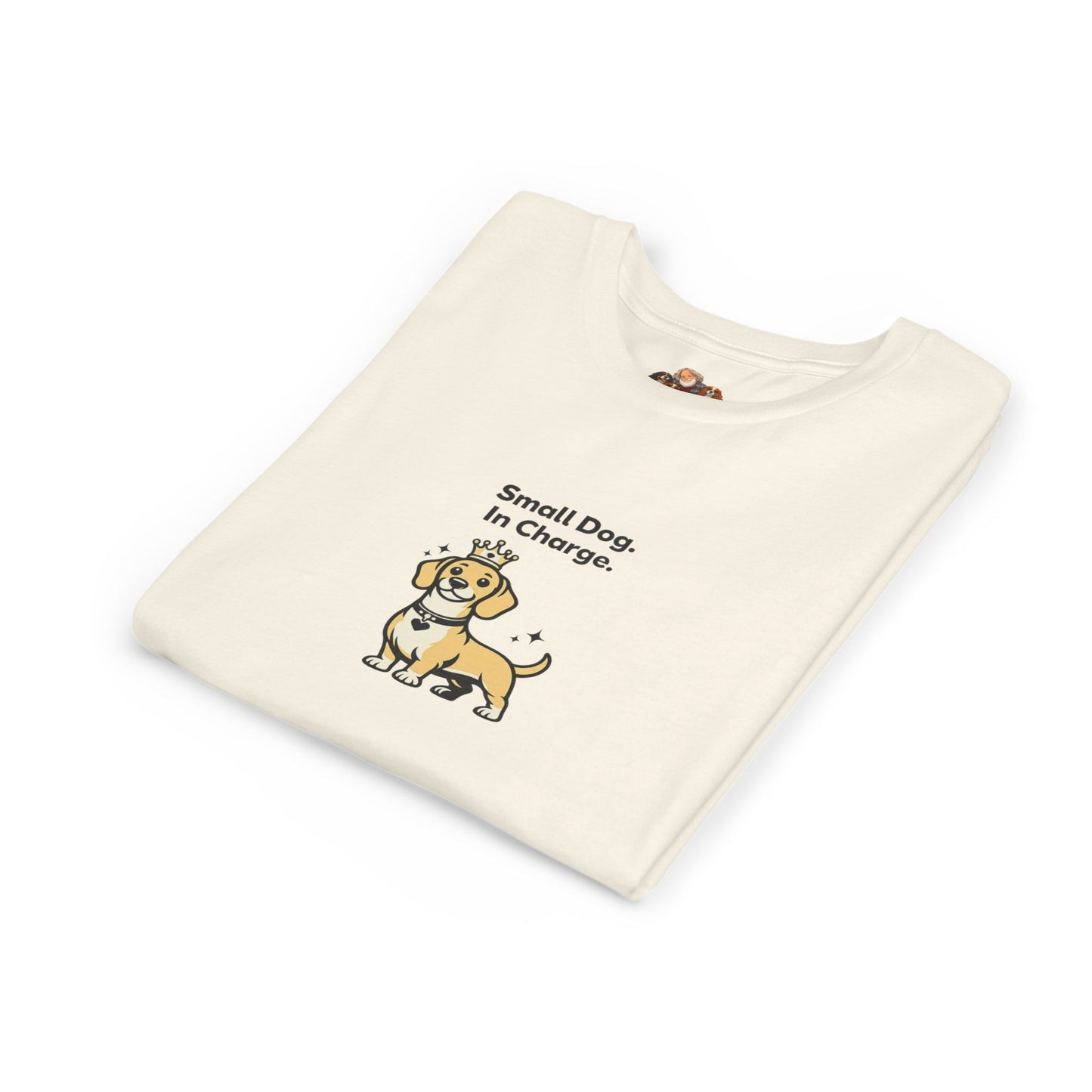 Small Dog. In Charge. -- Youth Dog Lover Tee
