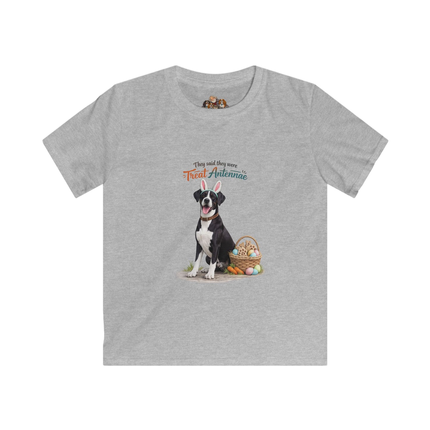 Great Dane Treat Antennae™ — Youth Dog Lover Tee