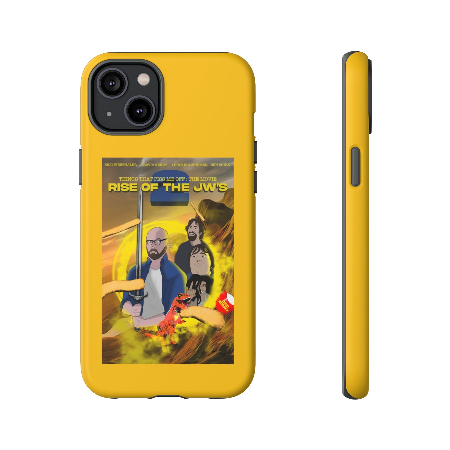 Rise Of The JW's Tough Phone  Case yellow)