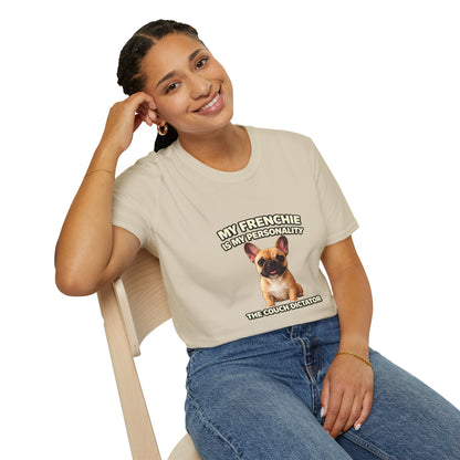 My Frenchie Is My Personality – Royal Energy – Personalized Dog Breed Tee