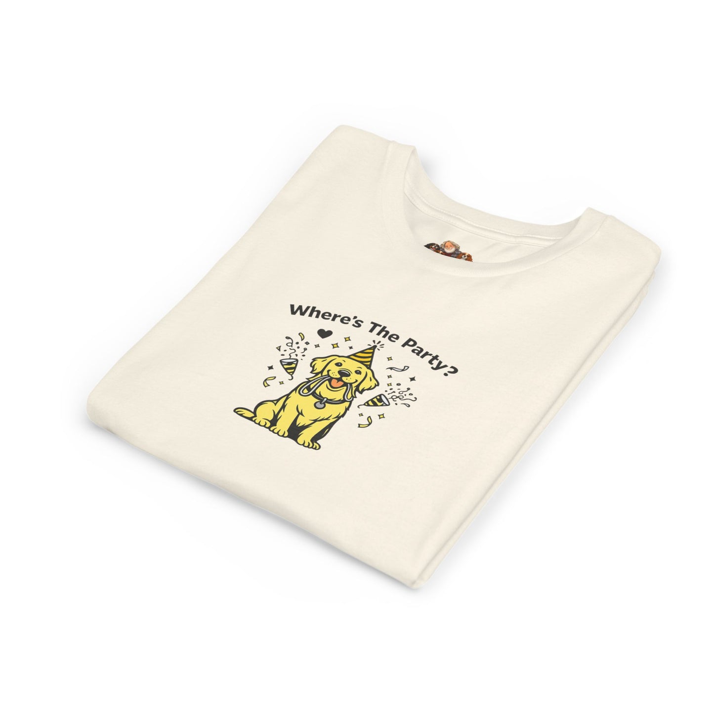 Where's The Party? -- Youth Dog Lover Tee