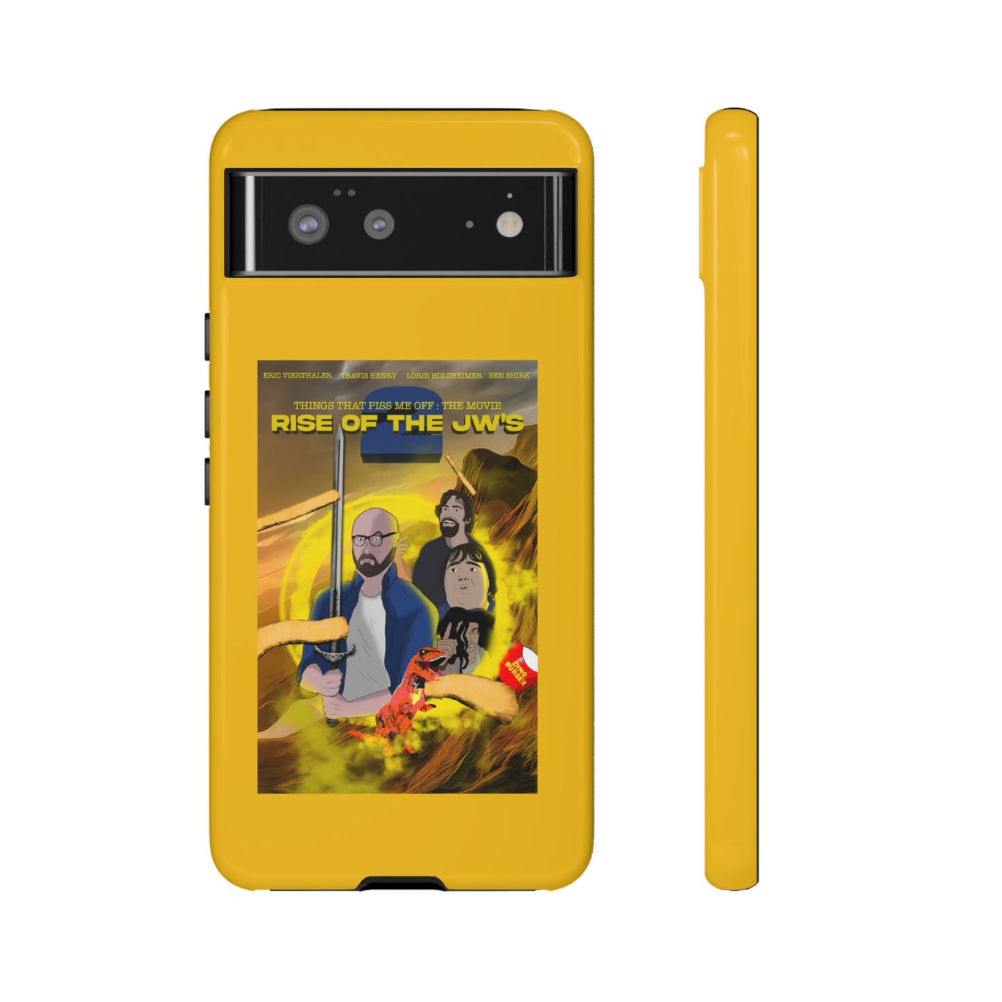 Rise Of The JW's Tough Phone  Case yellow)