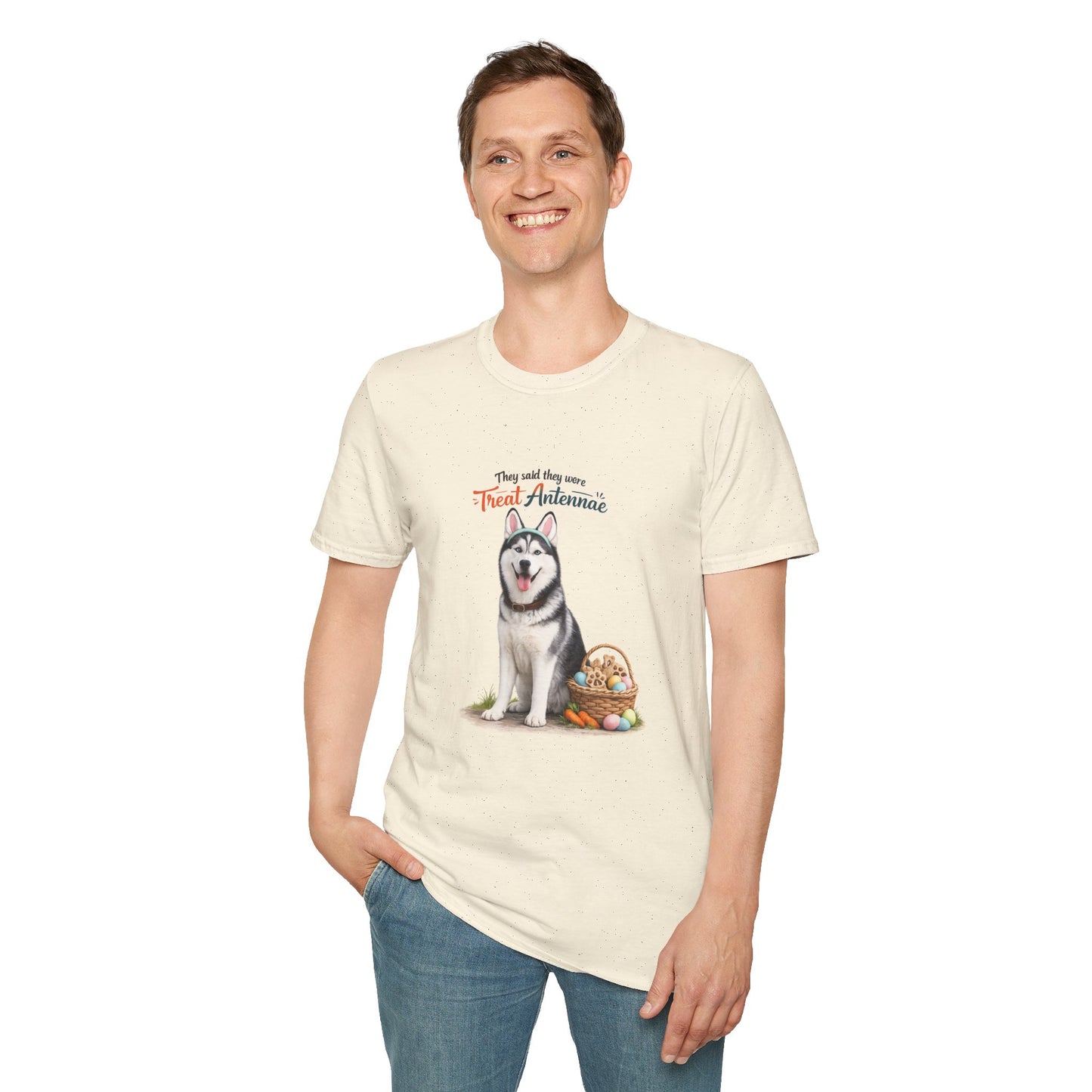 Husky Treat Antenna™ – Easter Dog Lover Tee