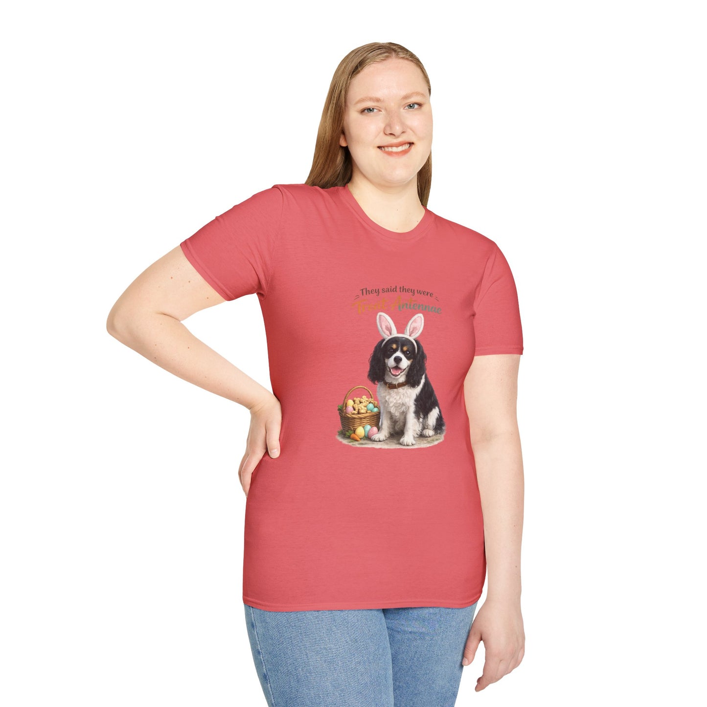 Cavalier King Charles Spaniel Treat Antennae™ – Easter Cavalier Lover T-Shirt