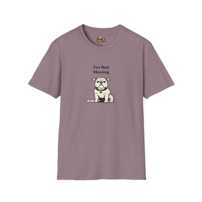 I'm Not Moving  —  Soft-Color Minimalist Family Collection For Adult Dog Lovers