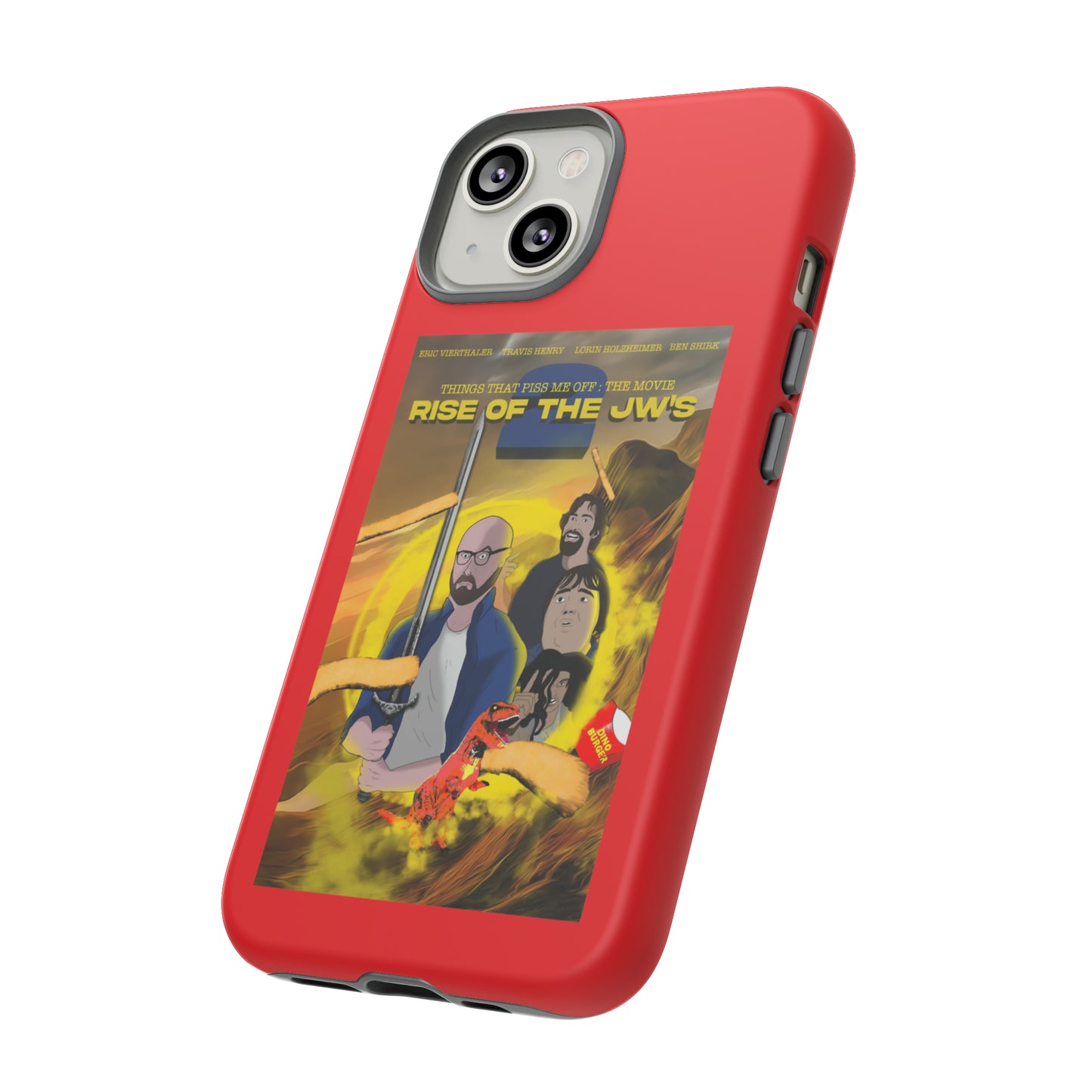 Rise Of The JW's Tough Phone Case (red)