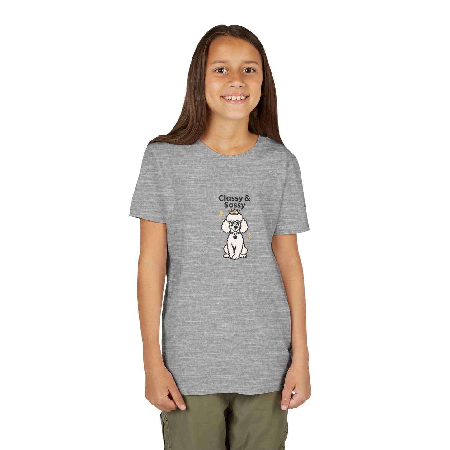 Classy & Sassy -- Youth Dog Lover Tee