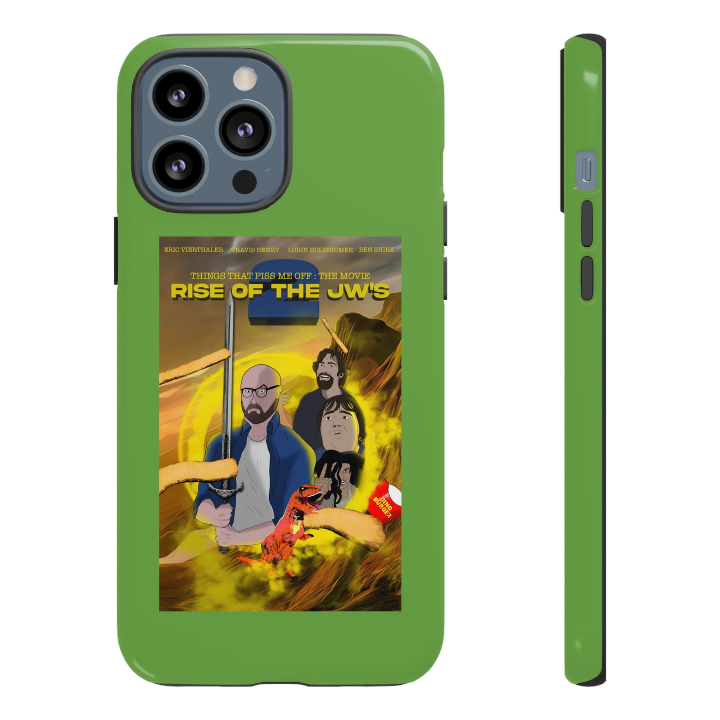 Rise Of The JW's Tough Phone Case (green)