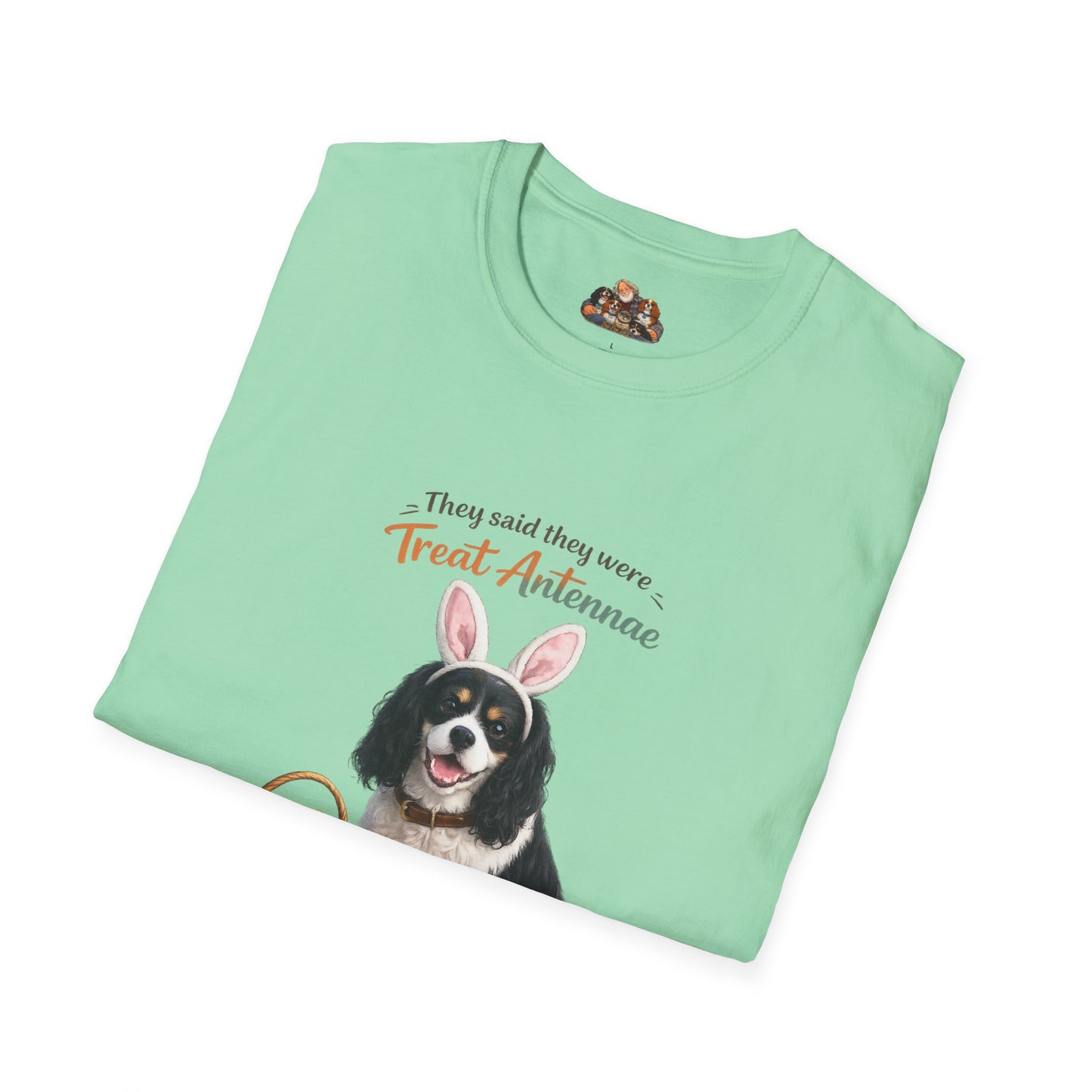 Cavalier King Charles Spaniel Treat Antennae™ – Easter Cavalier Lover T-Shirt