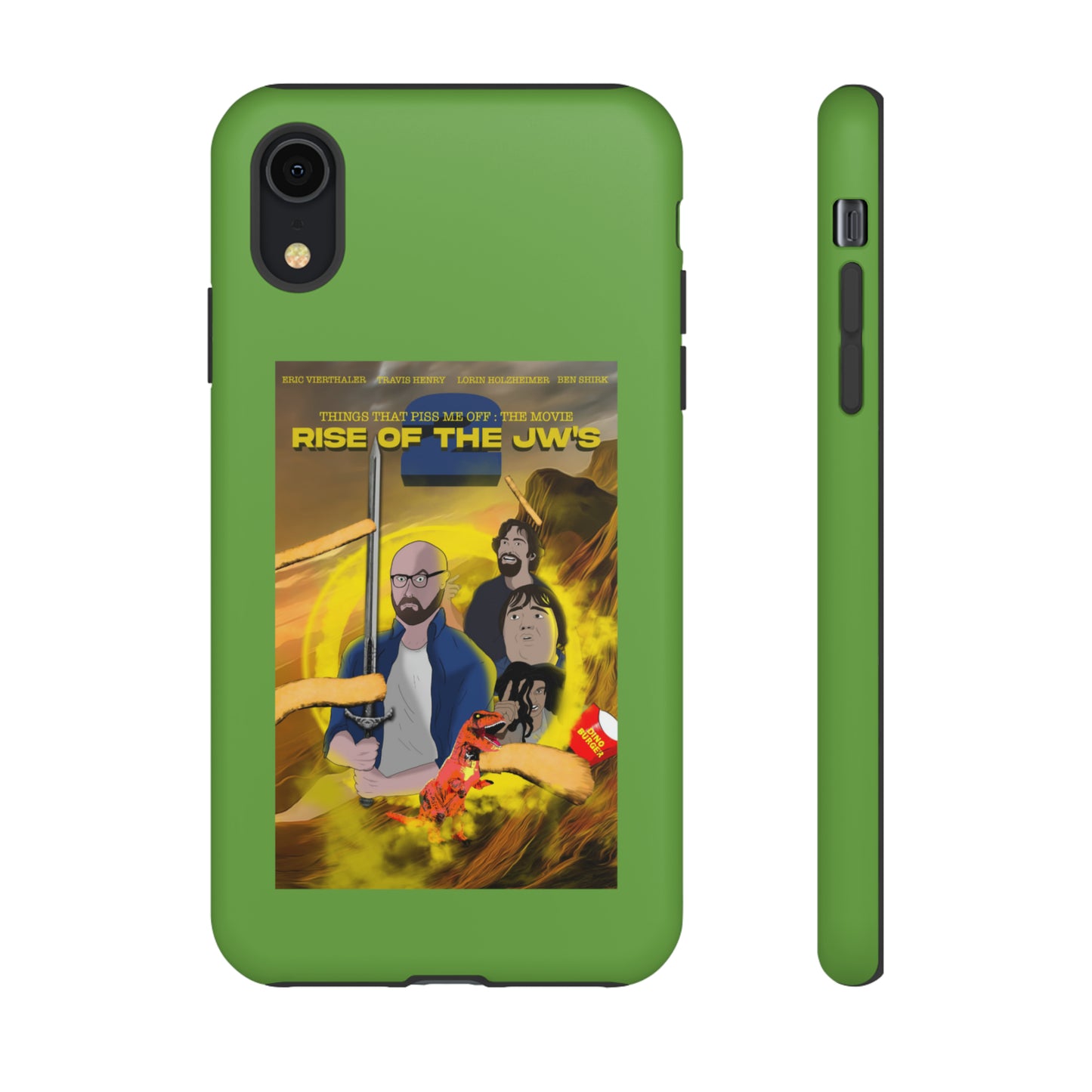 Rise Of The JW's Tough Phone Case (green)