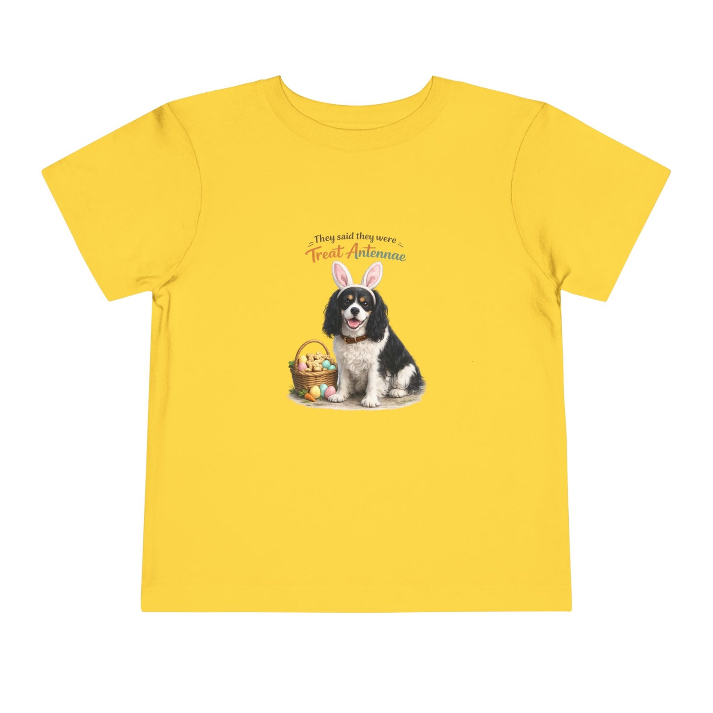 Cavalier King Charles Spaniel Treat Antennae™ -- Toddler Dog Lover Tee