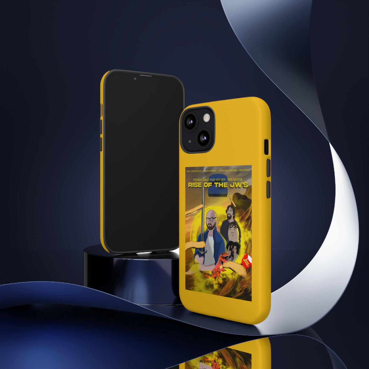 Rise Of The JW's Tough Phone  Case yellow)