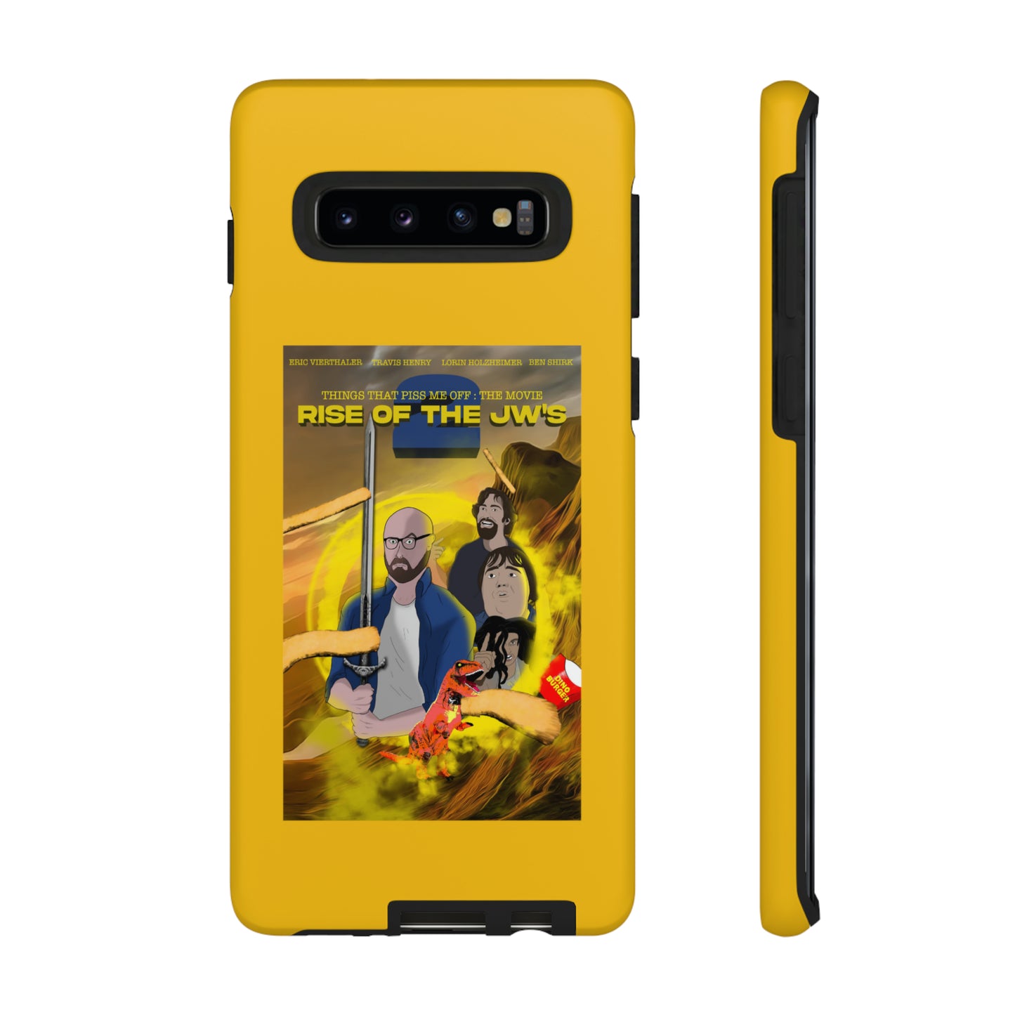 Rise Of The JW's Tough Phone  Case yellow)