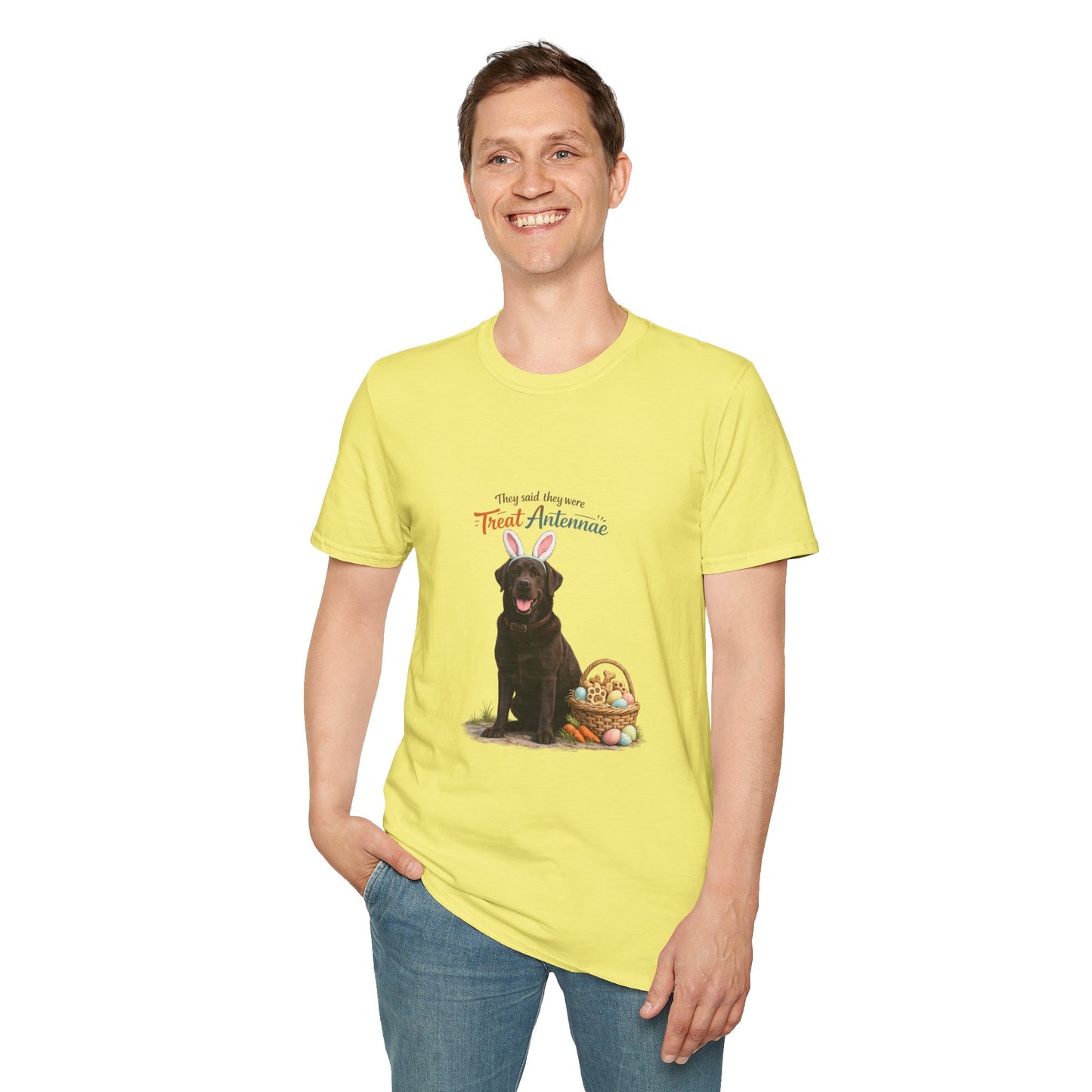 Chocolate Lab Treat Antenna™ – Easter Dog Lover Tee