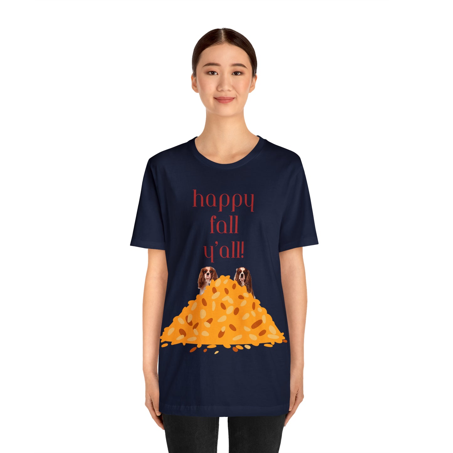 Happy Fall Y’All Unisex Jersey Short Sleeve Tee